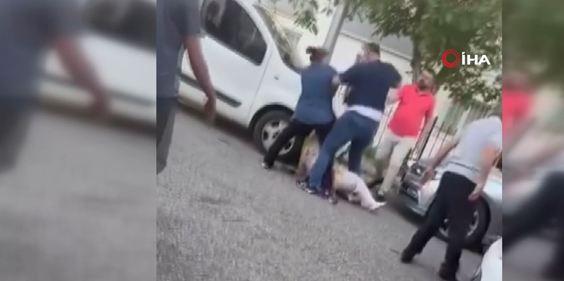Çamaşırlarının üstüne çöp döktüğü komşusunu önce dövdü sonra darp raporu aldı