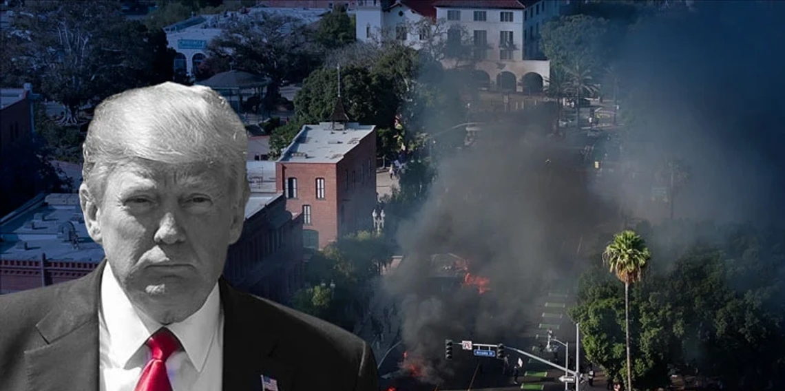 Trump, Los Angeles protestoları nedeniyle İsyan Yasası’nı devreye alabilir