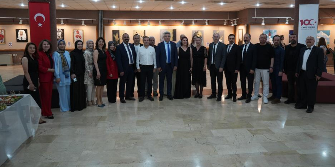Lisede görev yapan 21 öğretmenden resim sergisi