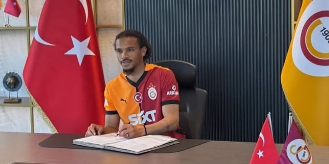 Galatasaray, Leroy Sané'yi Resmen Açıkladı: 3 Yıllık Dev Transfer!