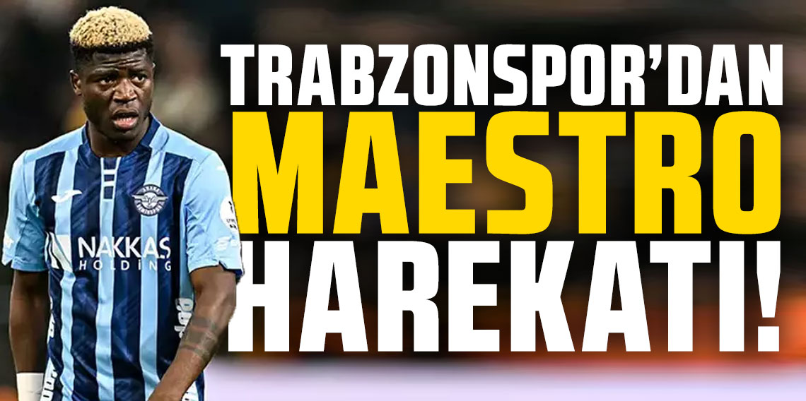Trabzonspor'dan Maestro Harekatı