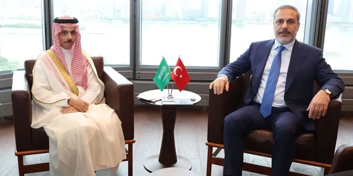 Dışişleri Bakanı Fidan, Suudi mevkidaşı ile görüştü