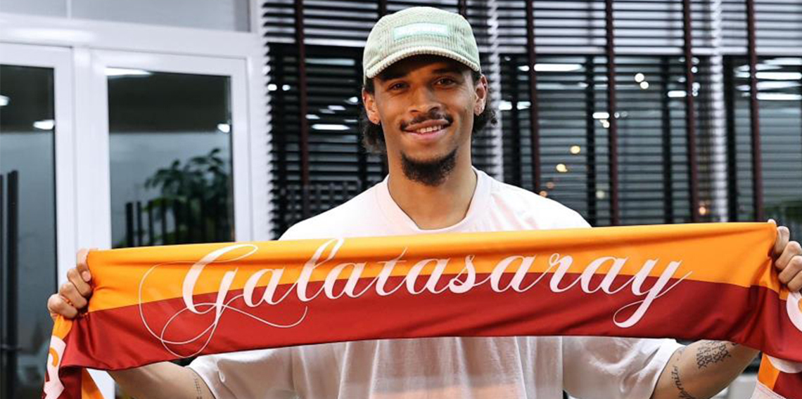 Leroy Sane, İstanbul’a geldi