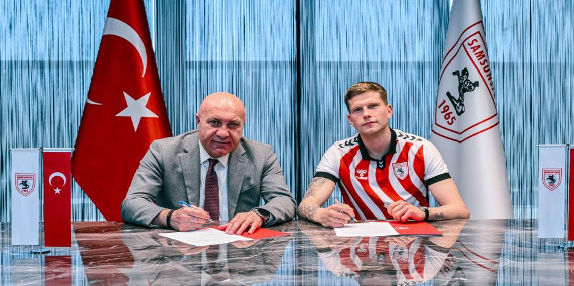 Samsunspor, Logi Tomasson ile 4+1 yıllık sözleşme imzaladı