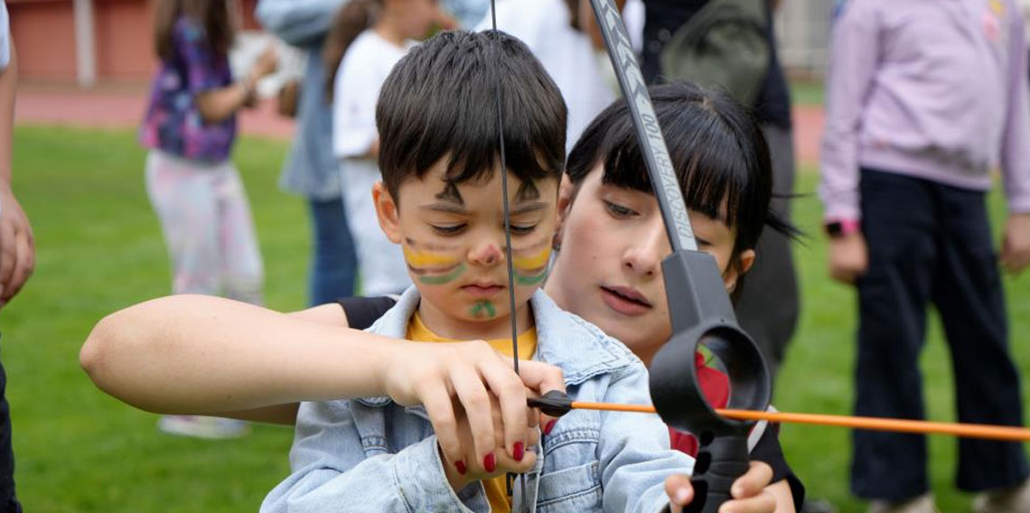 Gümüşhane'de çocuklara özel Gençlik Spor Festivali düzenlendi