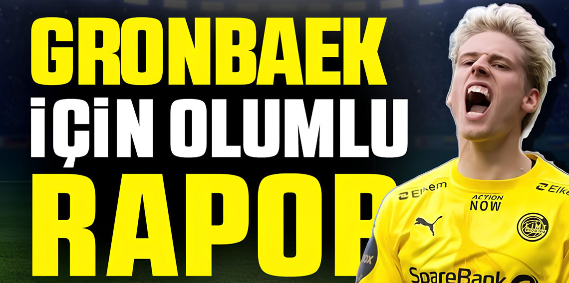 Albert Gronbaek için Tekke'den Onay