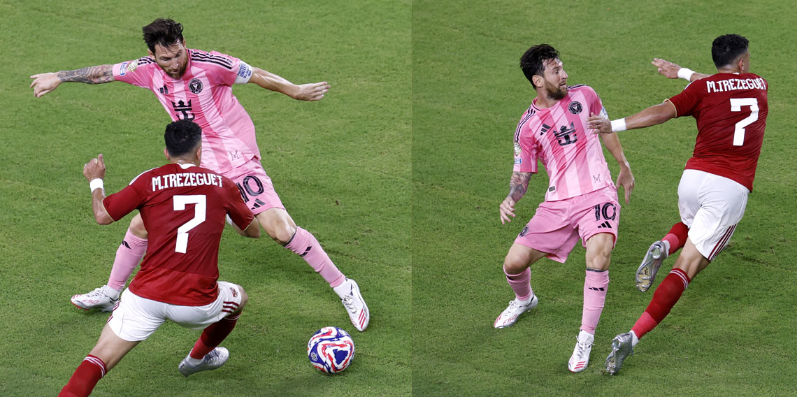 Trezeguet penaltı kaçırdı! Messi direğe takıldı!