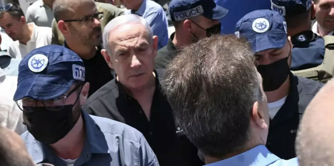 Netanyahu tepkiler sonrası sığınaktan çıktı
