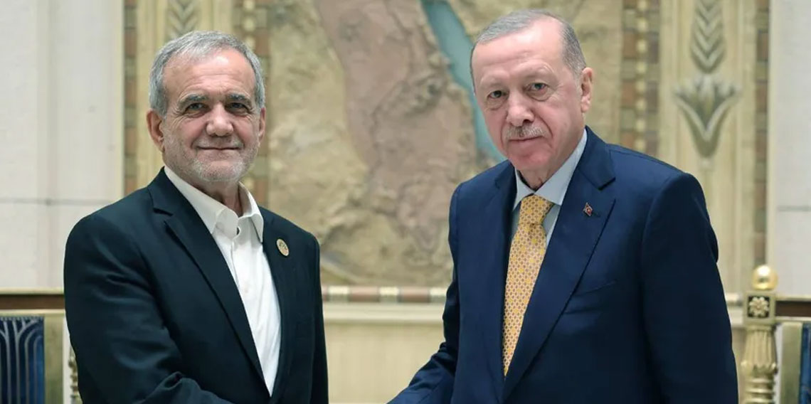 Cumhurbaşkanı Erdoğan, İran Cumhurbaşkanı ile görüştü!