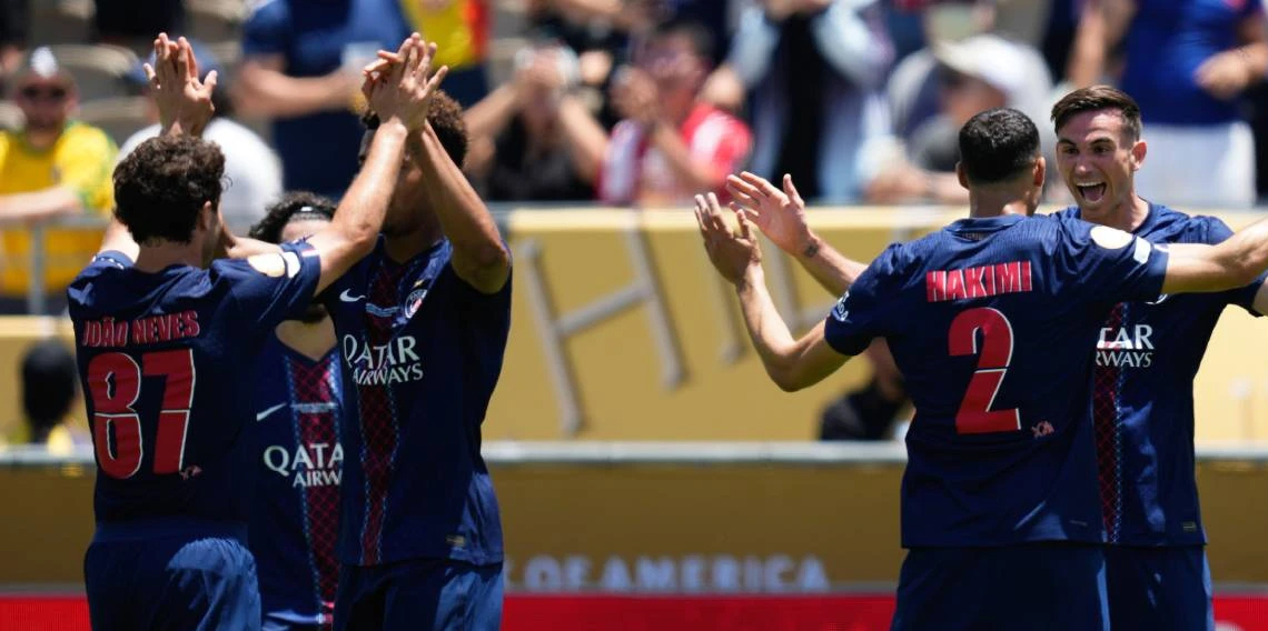 PSG, Atletico'yu Paramparça Etti
