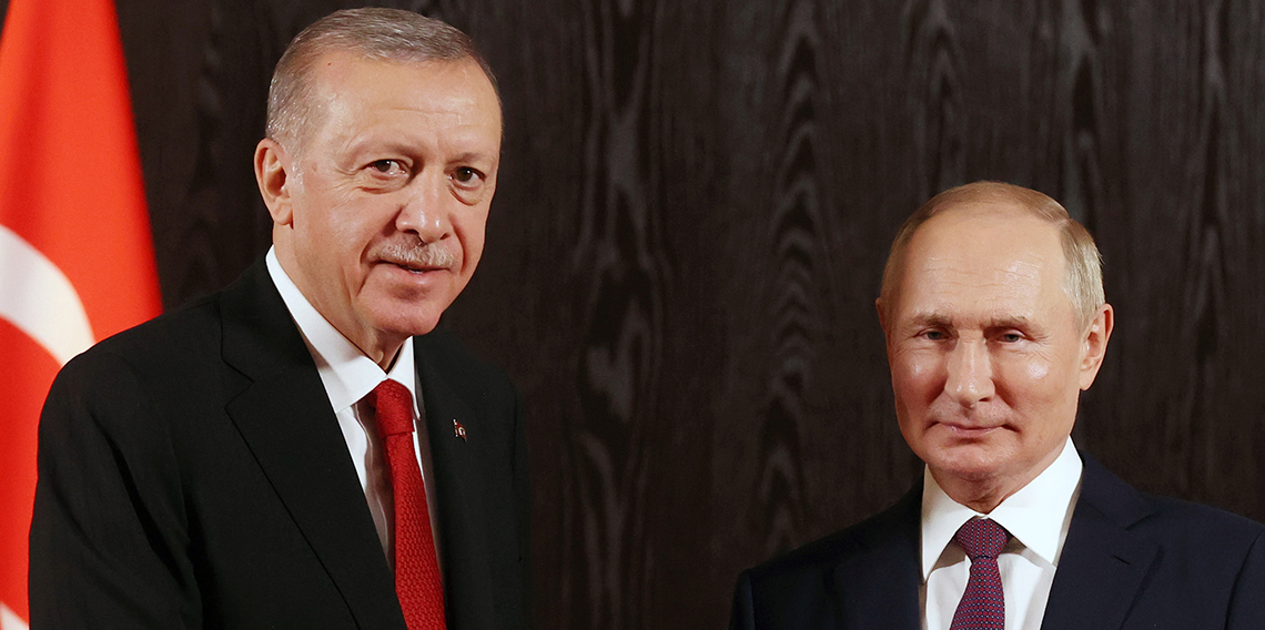 Cumhurbaşkanı Erdoğan, Rusya Devlet Başkanı Putin ile görüştü