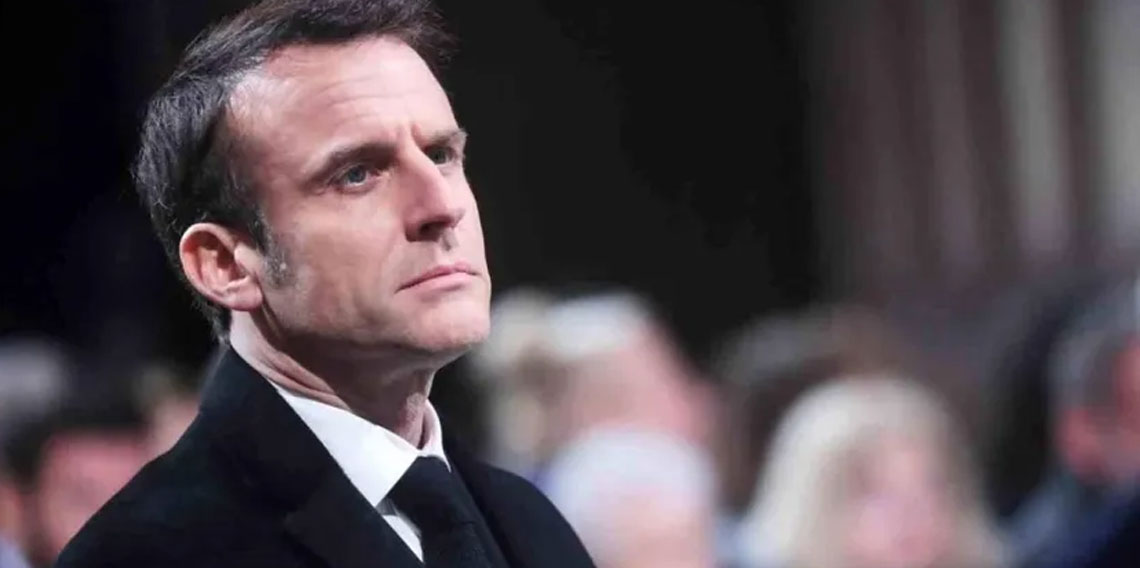 Macron: İran'da rejim değişirse bölgede kaos olur