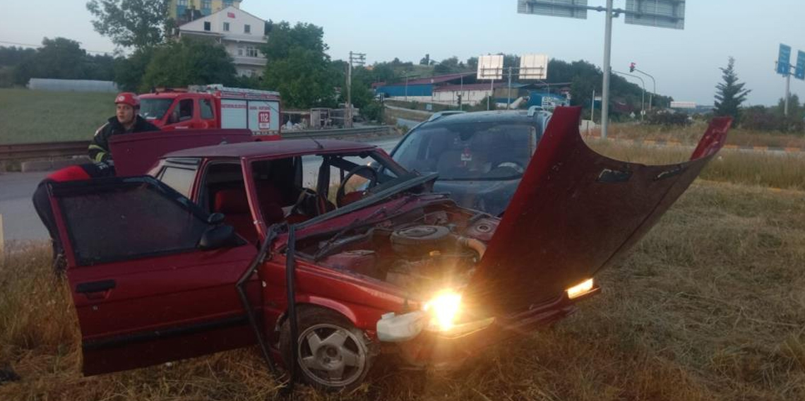 Kastamonu’da iki ayrı trafik kazasında 3 kişi yaralandı