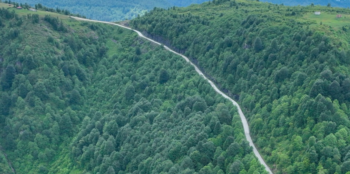 Trabzon'da Yayla Yolları Betonlanıyor