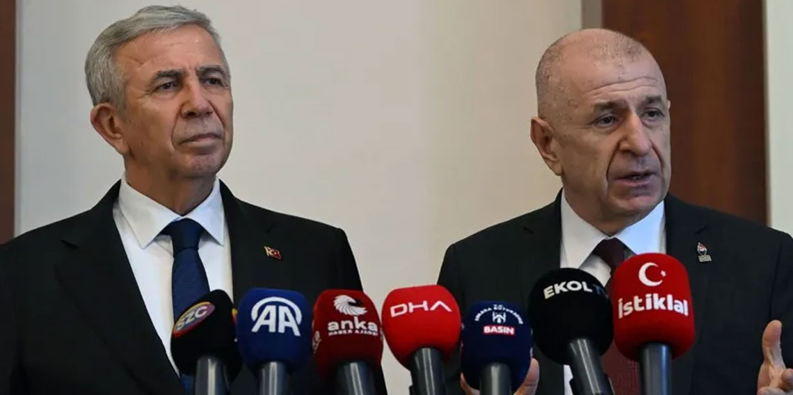 Ümit Özdağ'dan Mansur Yavaş'a teşekkür ziyareti