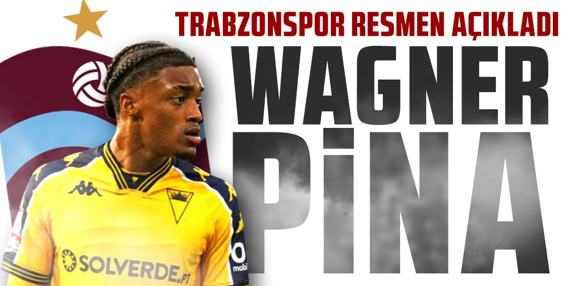 Trabzonspor yeni transferini resmen açıkladı! Wagner Pina Trabzonspor'da