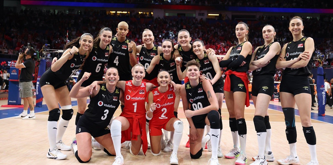 A Milli Kadın Voleybol Takımı, Milletler Ligi’nde 7’de 7 yaptı