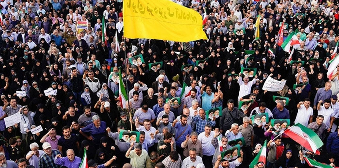 Tahran’da ABD ve İsrail karşıtı gösteri