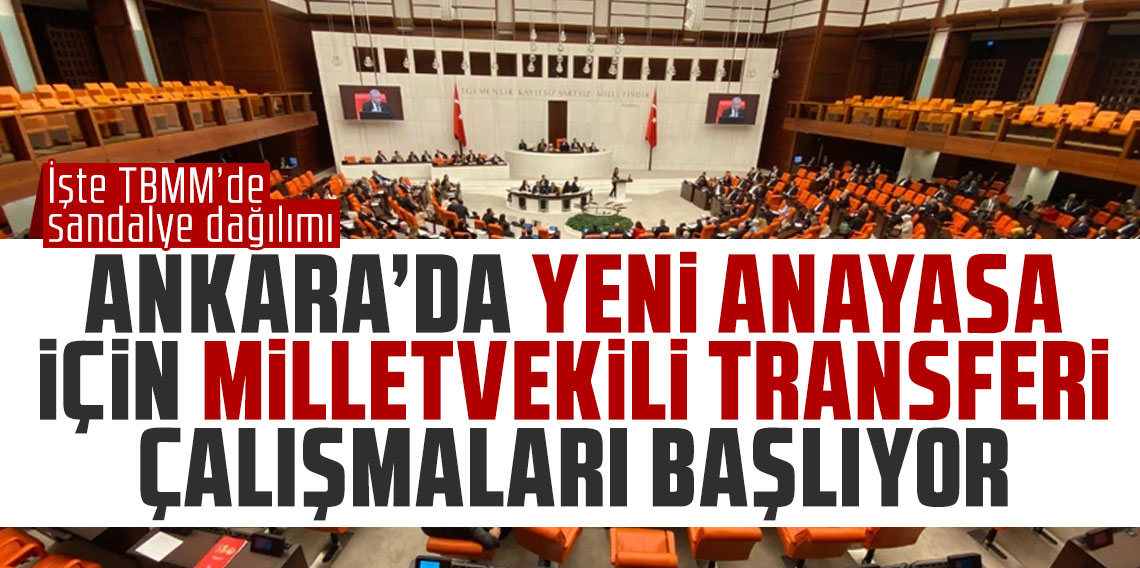 Ankara'da yeni Anayasa için milletvekili transferi çalışmaları başlıyor