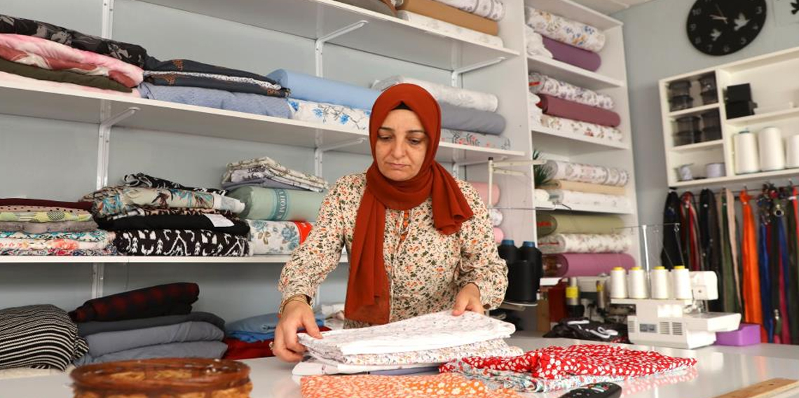 Ordu'da Hayalini kurduğu iş yerini, katıldığı kurs sayesinde açtı