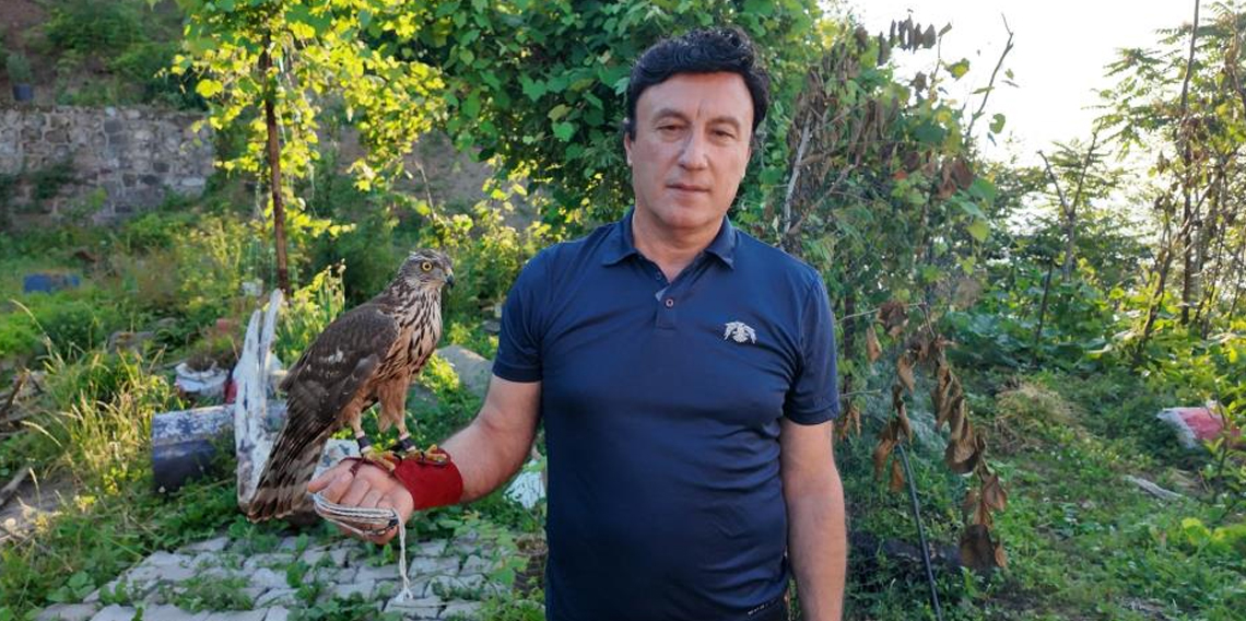 Asırlık atmaca geleneği Artvin'de yaşatılıyor