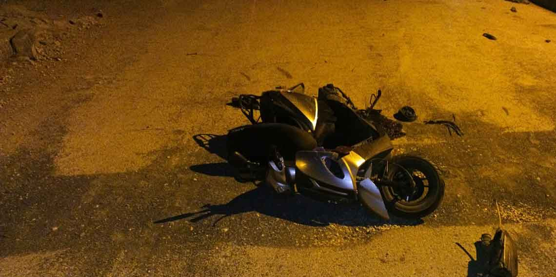 Feci kazada acı detay: Kaskını oğluna takmış