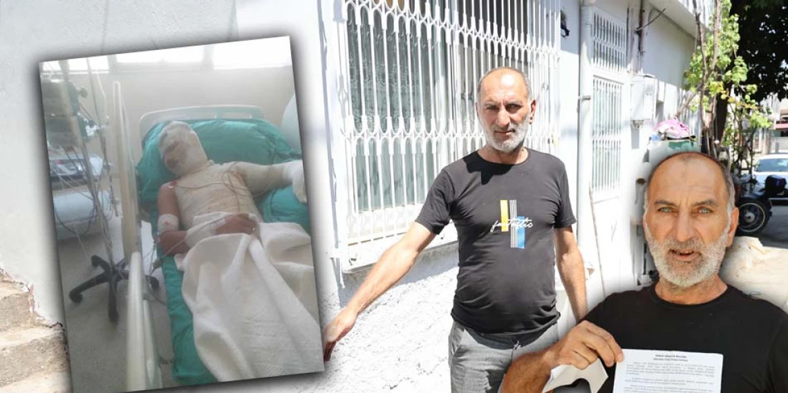 Yeğenini yakan amca, suçu ağabeyine attı