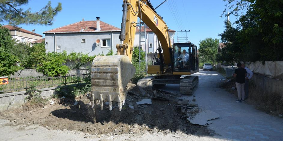 Türkeli’de 2. etap sıcak asfalt çalışmaları başladı