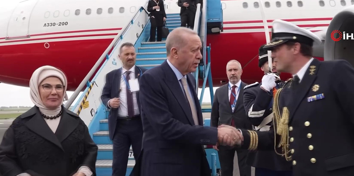 Cumhurbaşkanı Erdoğan, Hollanda’da