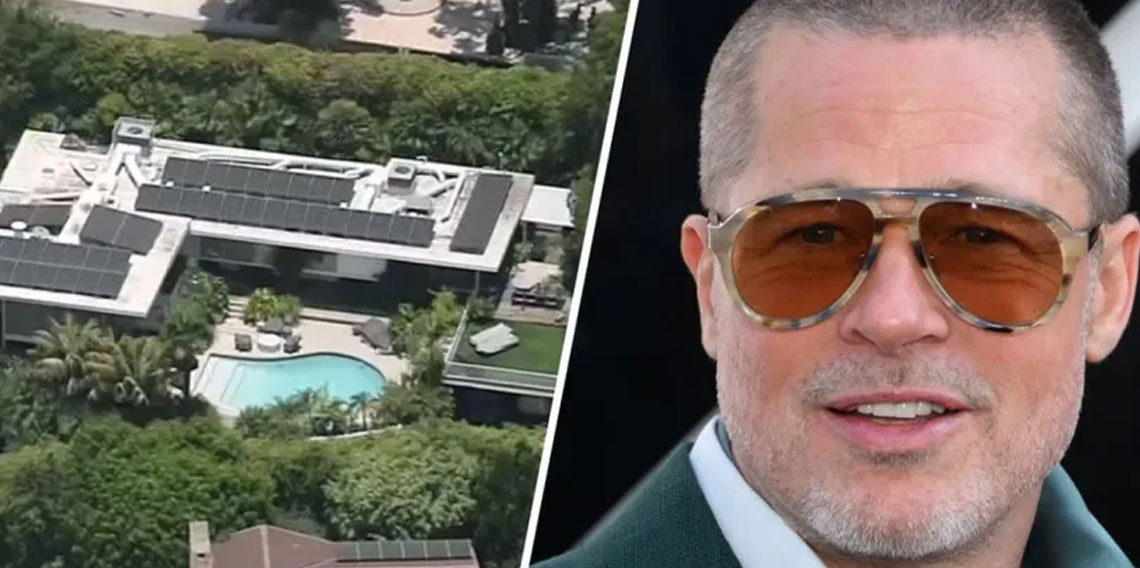 Brad Pitt'in milyonluk evi soyuldu!