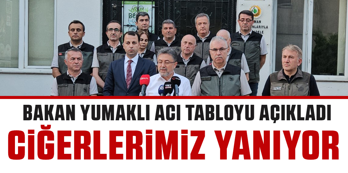 Bakan Yumaklı: 