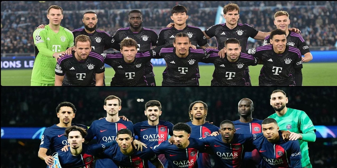 Bayern Münih çeyrek finalde PSG ile oynayacak