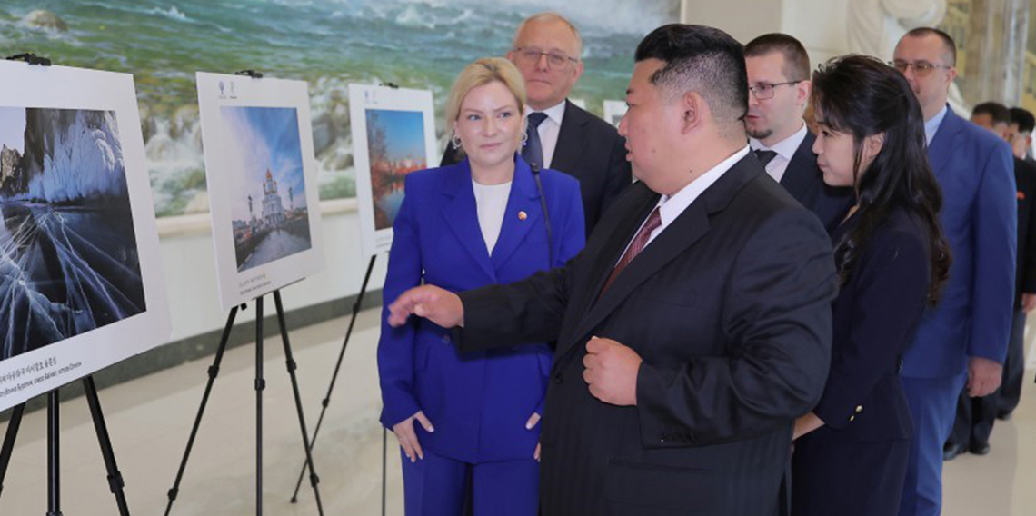 Kuzey Kore lideri Kim Jong-un, Rus Bakan Lyubimova'yı ağırladı
