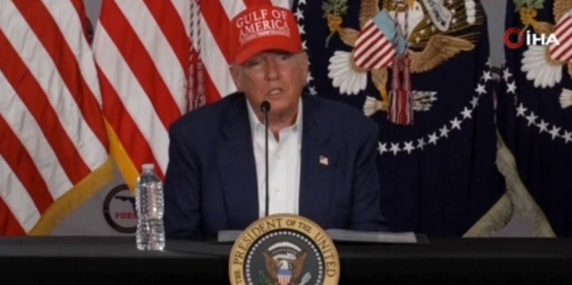Trump ağzını fena bozdu: ''Beni burada istedi. O o… çocuğu…''