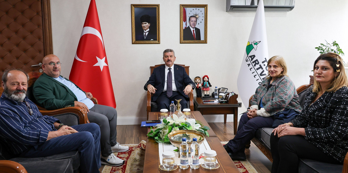 TİGAD Genel Başkanı Okan Geçgel'den Artvin Valisi Ergün’e Ziyaret