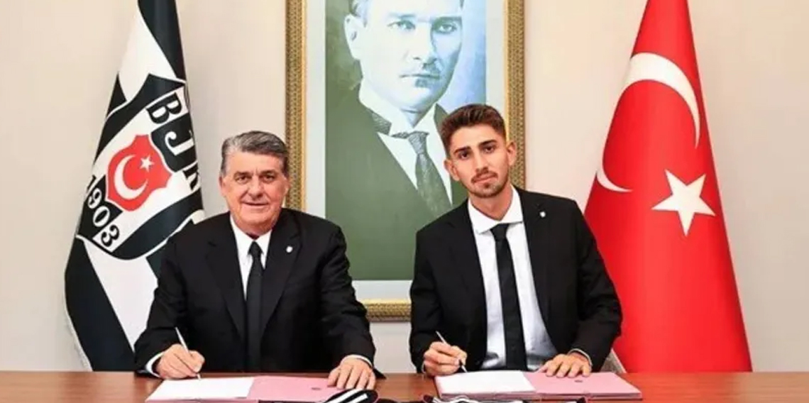 Beşiktaş genç yıldızıyla sözleşme uzattı