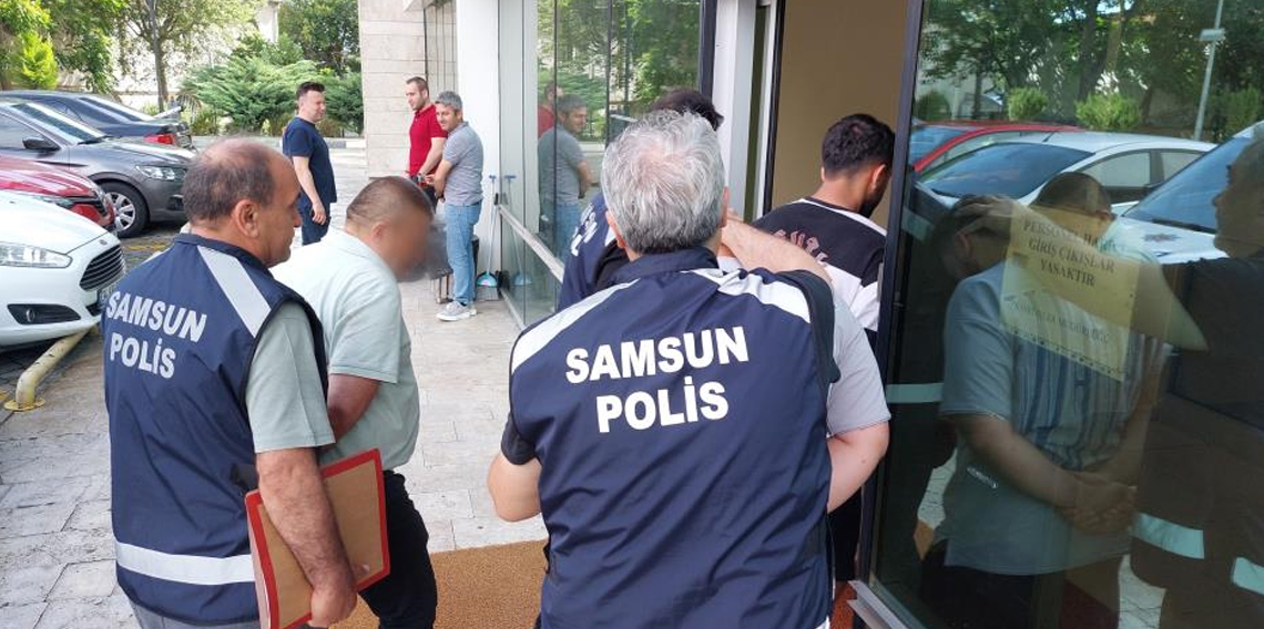 Samsun'da park yeri kavgasında baba-oğula adli kontrol