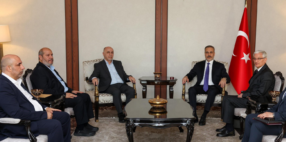 Bakan Fidan, Hamas heyeti ile bir araya geldi