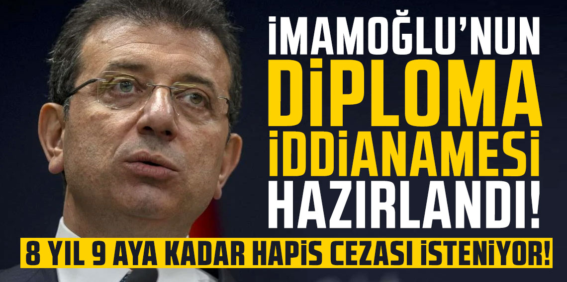 SON DAKİKA: İmamoğlu'nun diploma iddianamesi hazırlandı