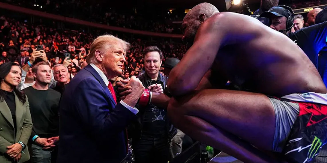 Trump: Beyaz Saray'da UFC dövüşü yapacağız