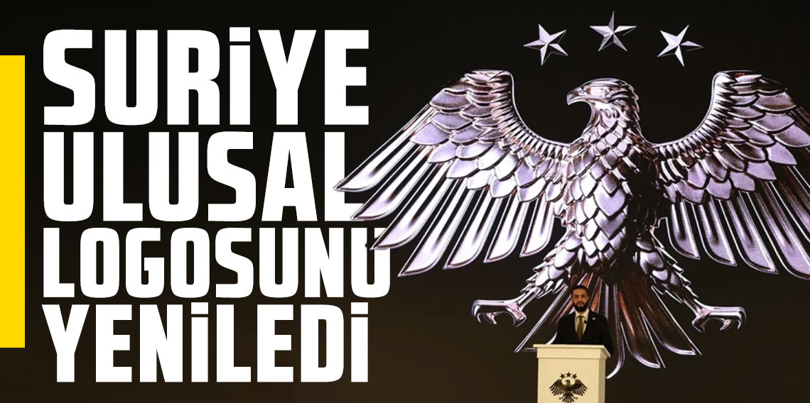 61 yıl sonra bir ilk! Suriye’nin yeni ulusal logosunda şahin ve 3 yıldız mesajı