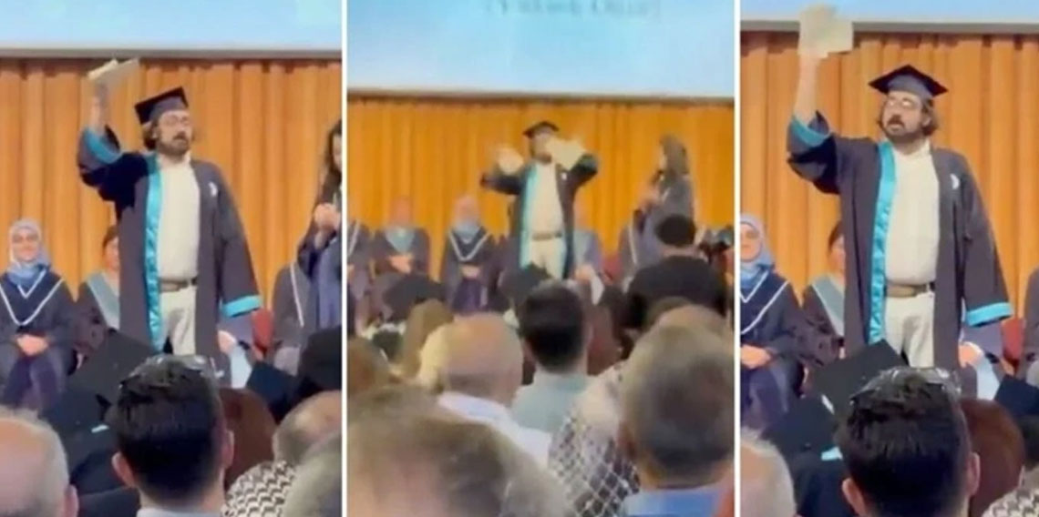 İmamoğlu'na destek için diplomasını yırtmıştı! Doruk Dökücü gözaltına alındı