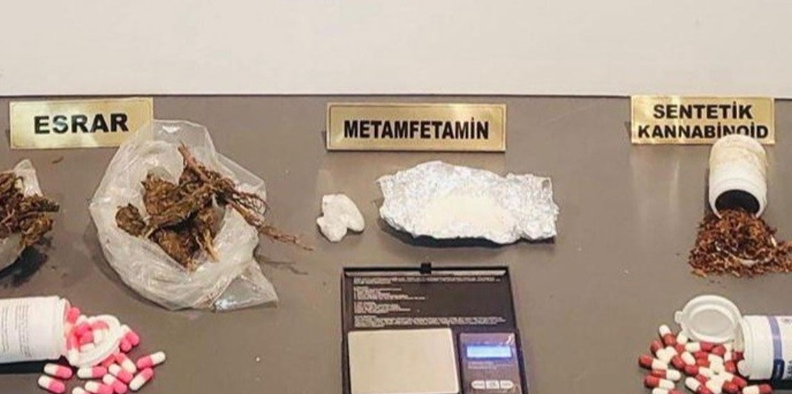 Samsun'da uyuşturucu operasyonu: 5 gözaltı