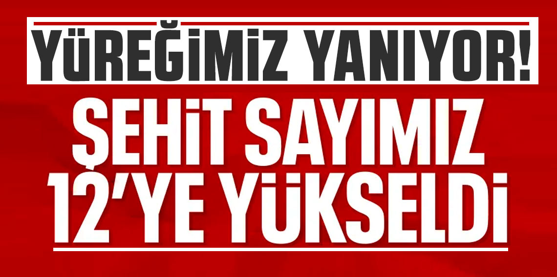 Irak'ta mağarada metan gazından şehit olanların sayısı 12'ye yükseldi