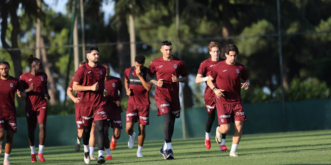 Trabzonspor'dan basına açık idman