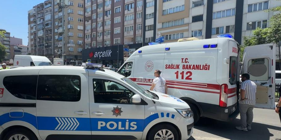 Samsun'da Motosikletle SUV araç çarpıştı