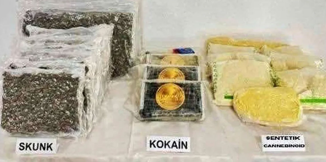 Kırıkkale'de 100 milyon TL'lik uyuşturucu ele geçirildi