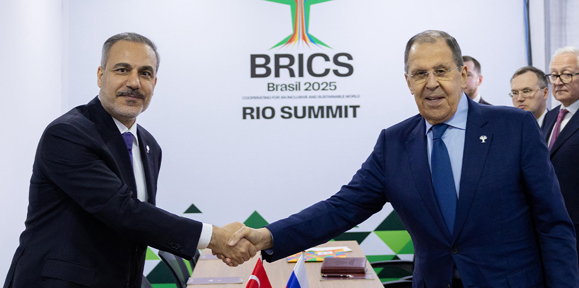 Bakan Fidan, Rus mevkidaşı Lavrov ile görüştü