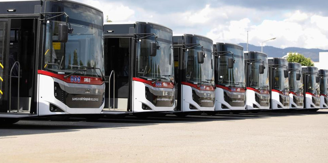Samsun’da toplu ulaşım güçleniyor!