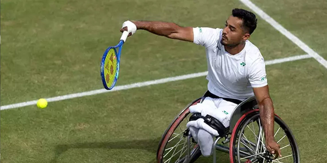 Milli para tenisçi Ahmet Kaplan, Wimbledon'da tarih yazdı